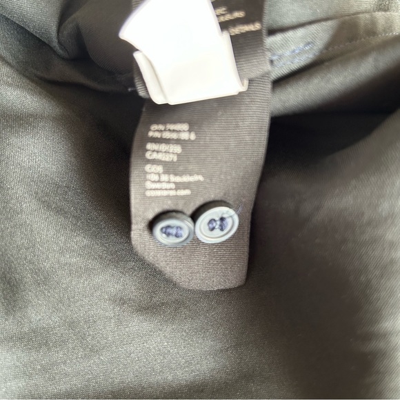 COS Shirt Dress Navy - Picture 10 of 10